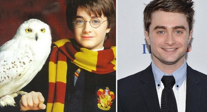 'Harry Potter' Daniel Radcliffe 6 tháng mặc một chiếc áo để 'trị' thợ săn ảnh Ngoại hình của Daniel Radcliffe khi đóng Harry Potter và lúc trưởng thành.