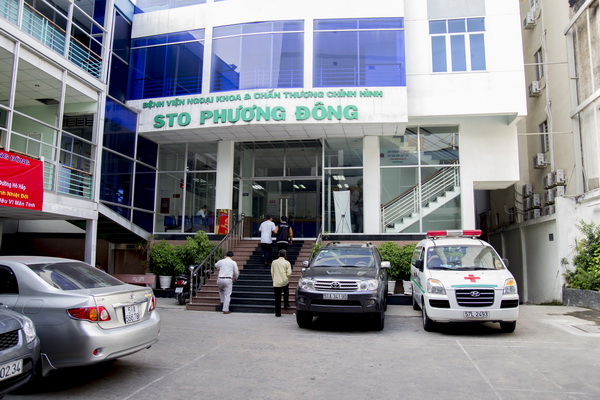 Bệnh nhân đột ngột tử vong khi điều trị gãy xương bánh chè Bệnh STO Phương Đông (quận 10, TP.HCM).