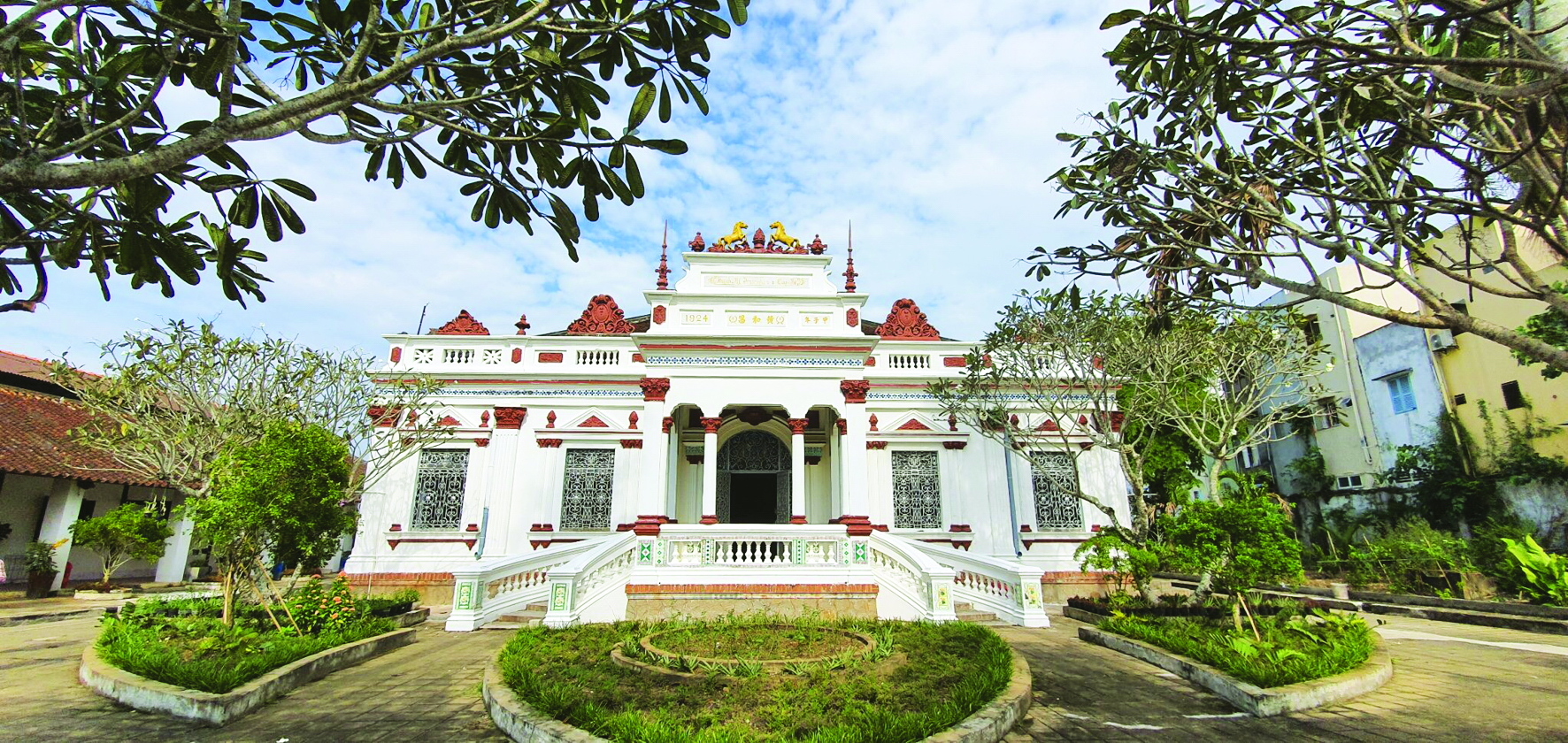 Có một 'thành phố' trong rừng ở Trà Vinh Toàn cảnh nhà cổ Huỳnh Kỳ