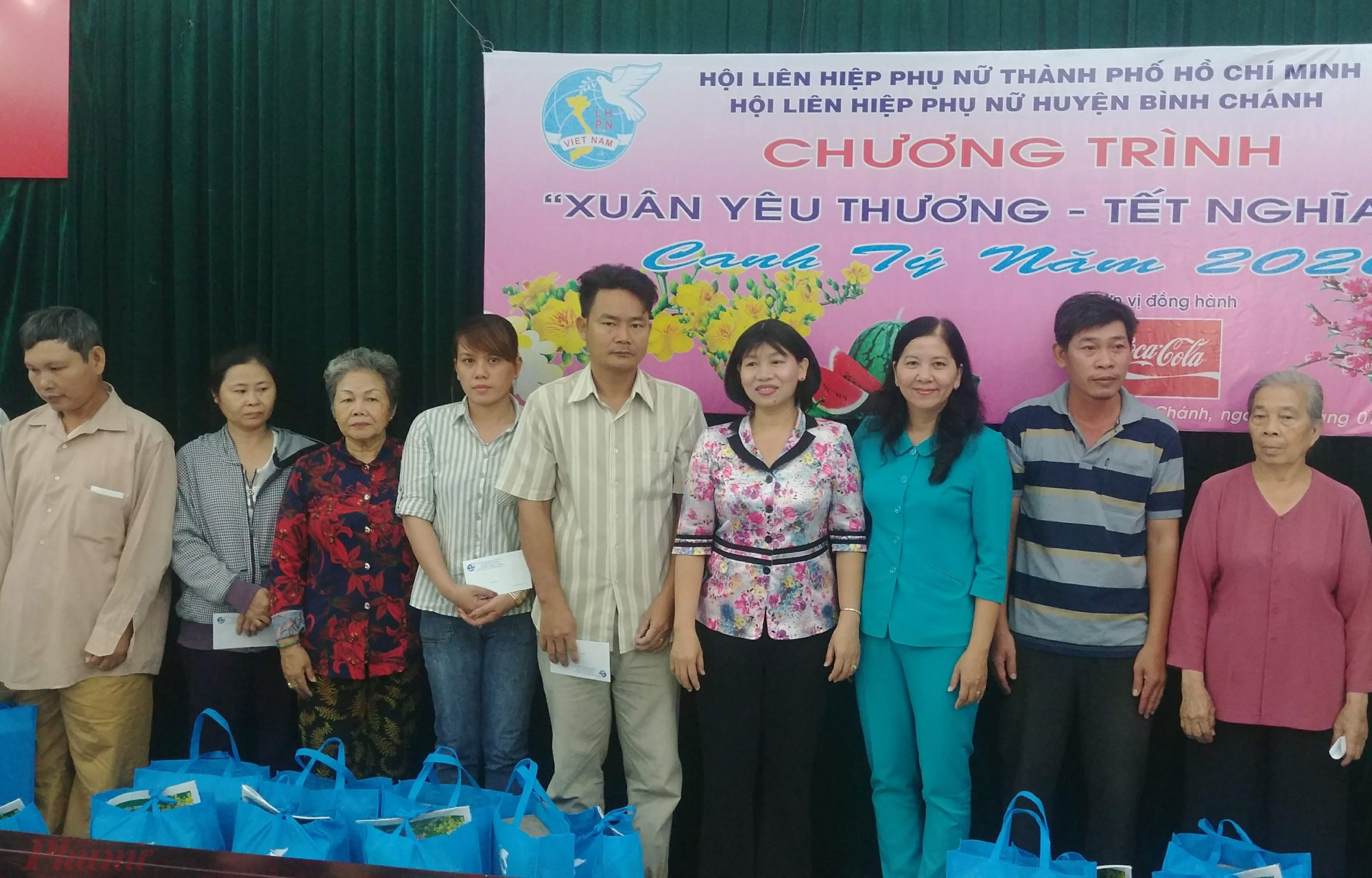 Mong cho cái tết đủ đầy Chương trình tại huyện Bình Chánh.