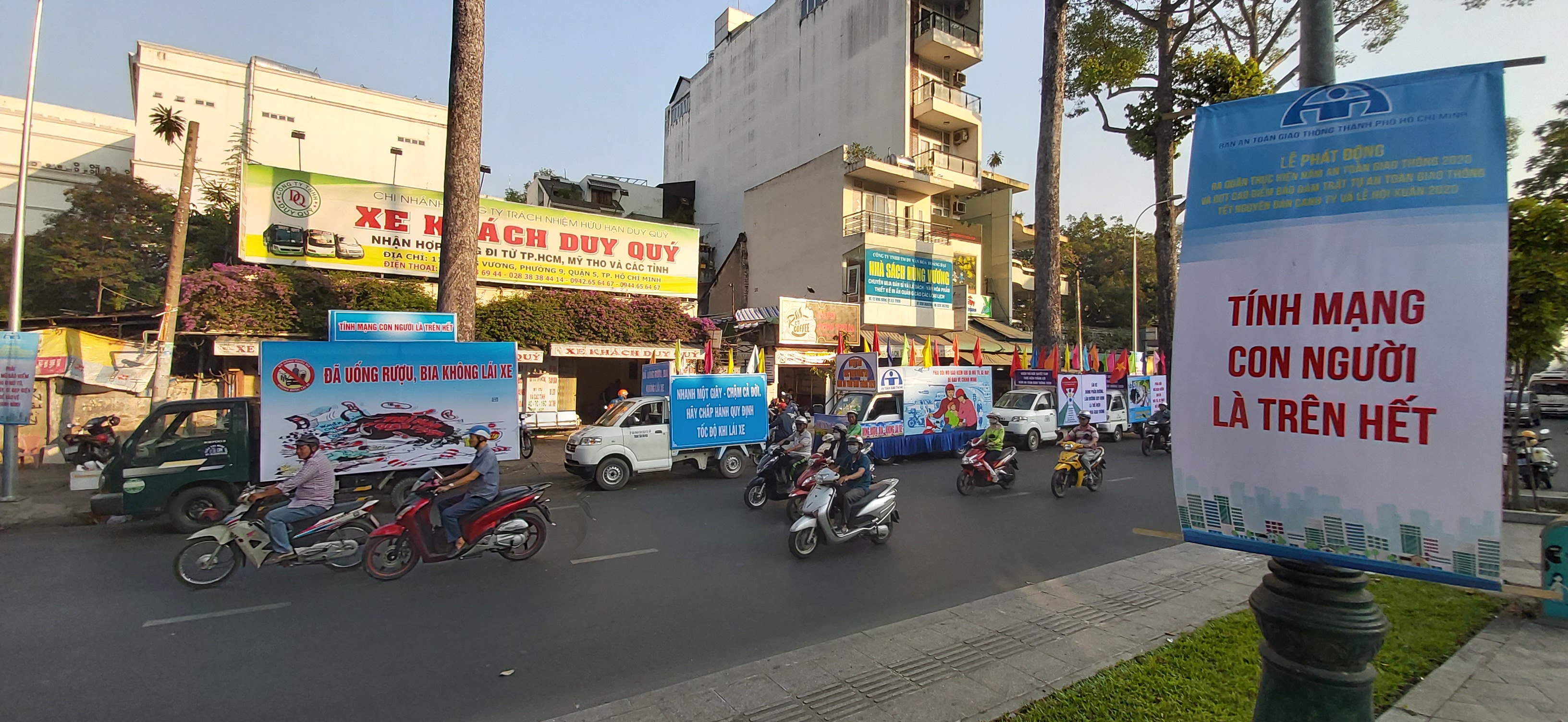 TPHCM ra quân phát động thực hiện Năm an toàn giao thông 2020 Với chủ đề