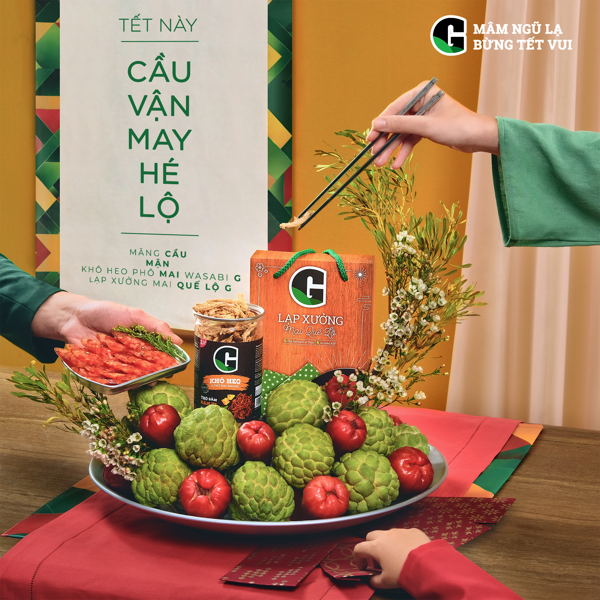 Gợi ý công thức làm ‘mâm ngũ lạ’ may mắn đón năm mới Một năm nhiều may mắn, an lành