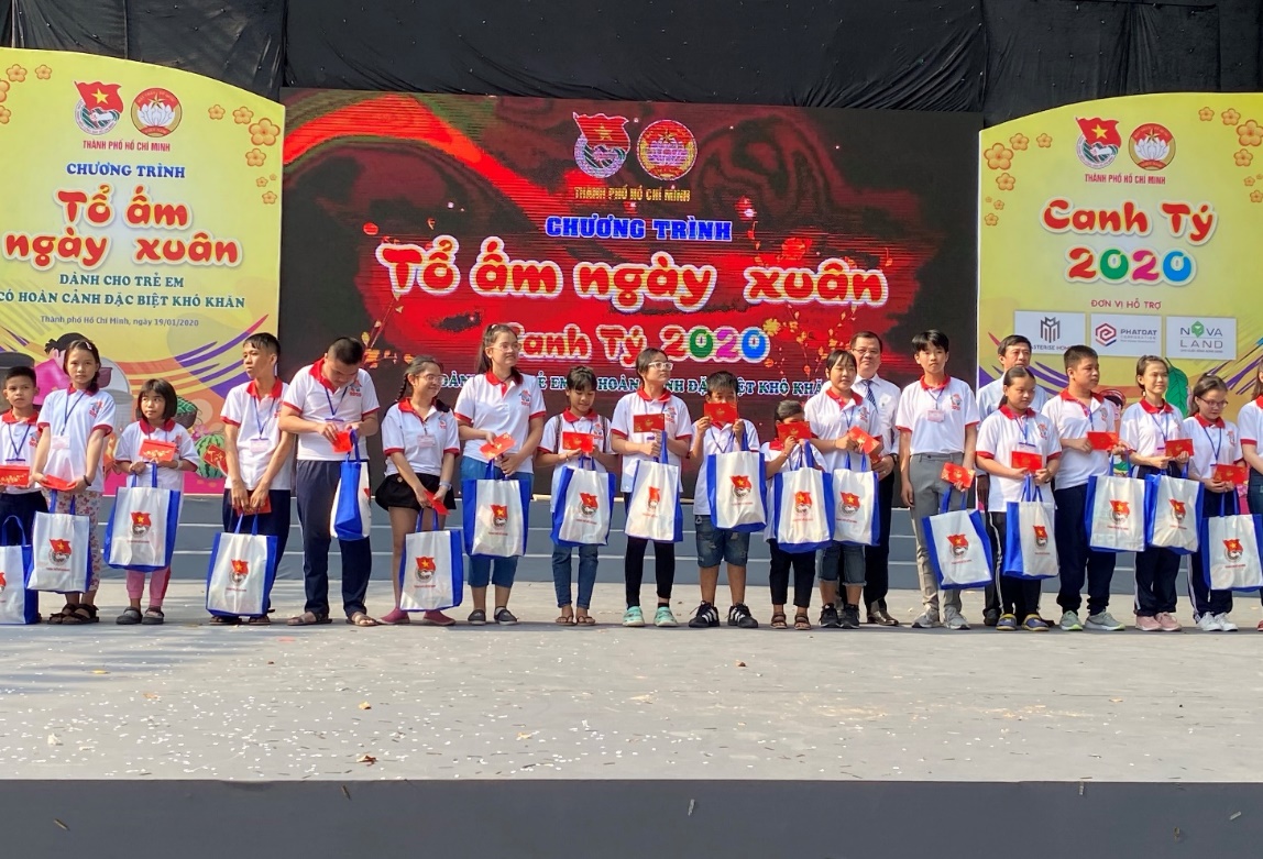 Tập đoàn Novaland: Lan tỏa yêu thương, xuân về hạnh phúc Tập đoàn Novaland đồng hành cùng Thành đoàn, Ủy ban MTTQ Việt Nam trong chương trình