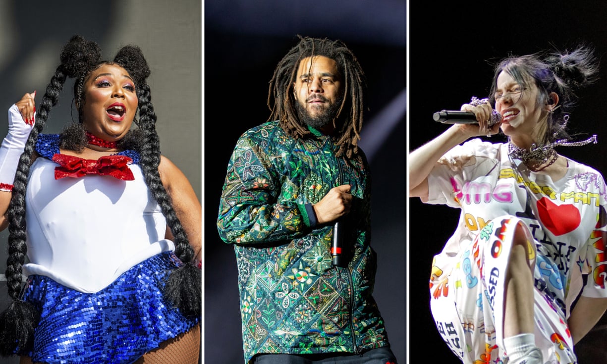 Ai sẽ thắng và nên thắng tượng vàng Grammy? Từ trái sang: Lizzo, J Cole, Billie Eilish nhận được nhiều đề cử tại Grammy