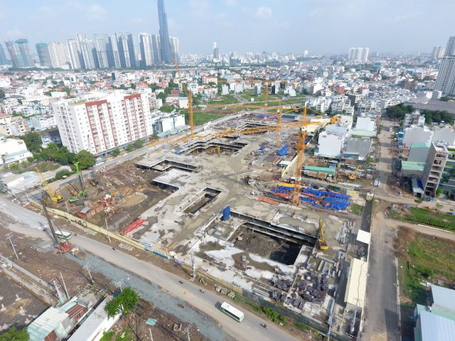 Dự án hơn 13.000 căn hộ bị phạt xây trái phép ở Q.2: Bộ Xây dựng nói dự án được miễn giấy phép Dự án Laimain City vẫn đang bị đình chỉ xây dựng