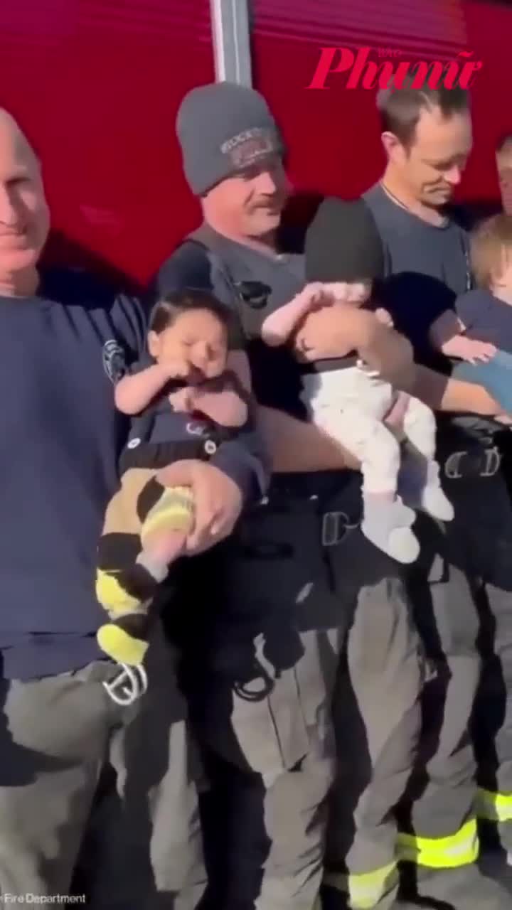 Sở cứu hoả ở Mỹ có 1 năm bận rộn với... 22 em bé chào đời