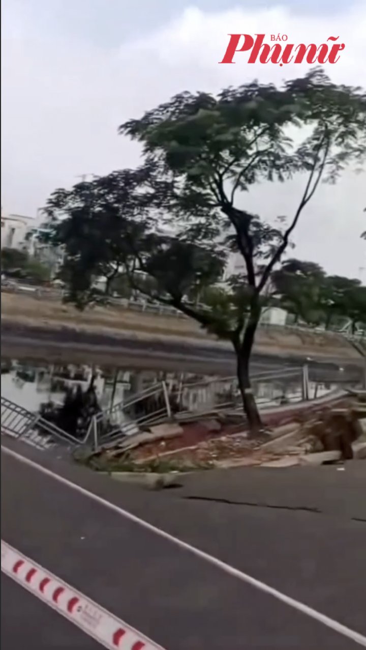 Hơn 50m đường ven kênh ở TPHCM bất ngờ 