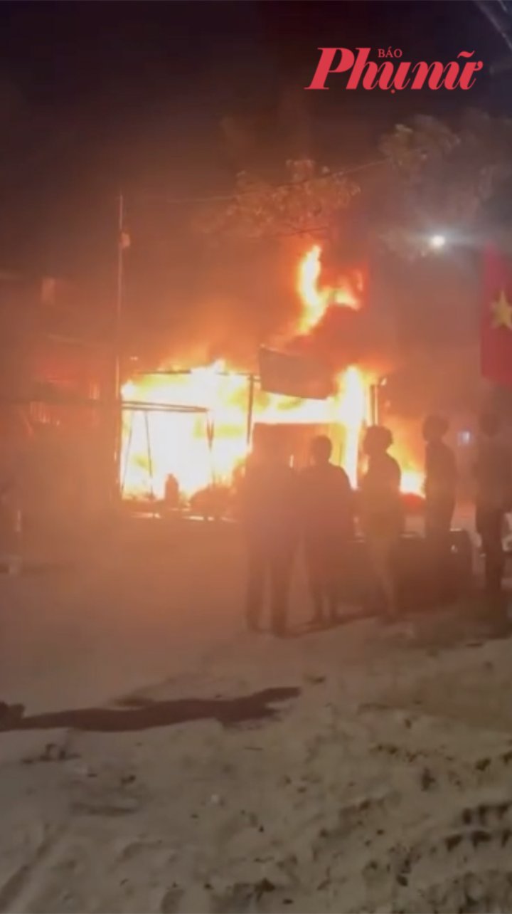 Cháy lớn tại Vĩnh Lộc lúc rạng sáng, nhiều tài sản bị thiêu rụi