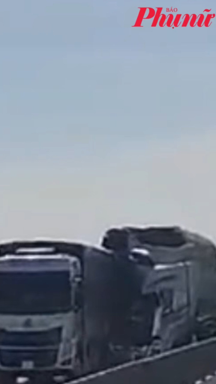 Đóng cao tốc Vĩnh Hảo Phan Thiết vì hai ô tô tông nhau