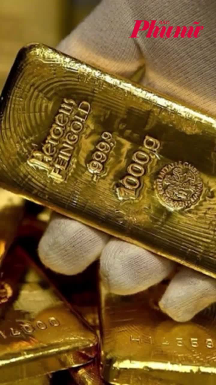 Mùng 1 Tết, giá vàng thế giới tăng, trong nước đi ngang