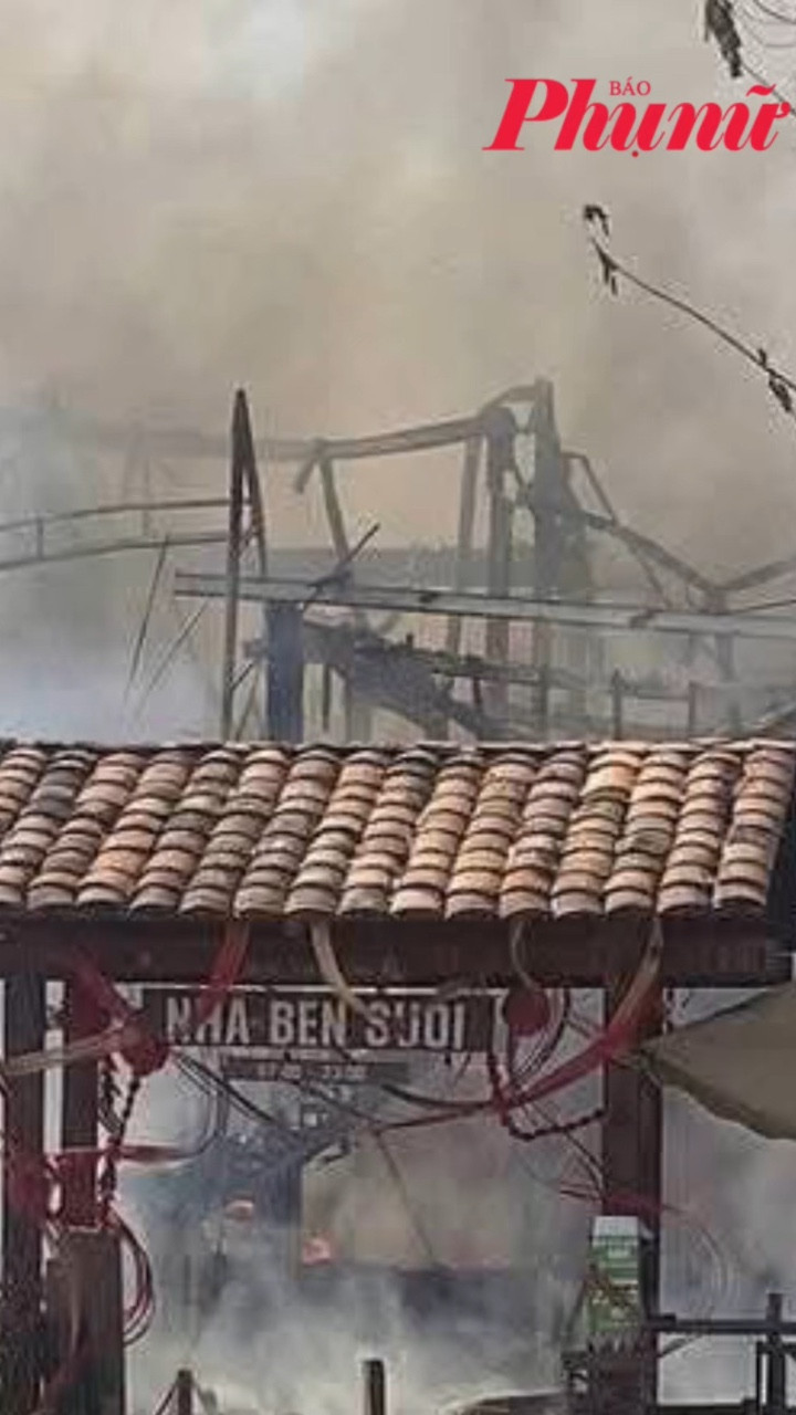 Cháy tổ hợp cà phê - nhà hàng 500 mét vuông ở Thủ Đức, TPHCM