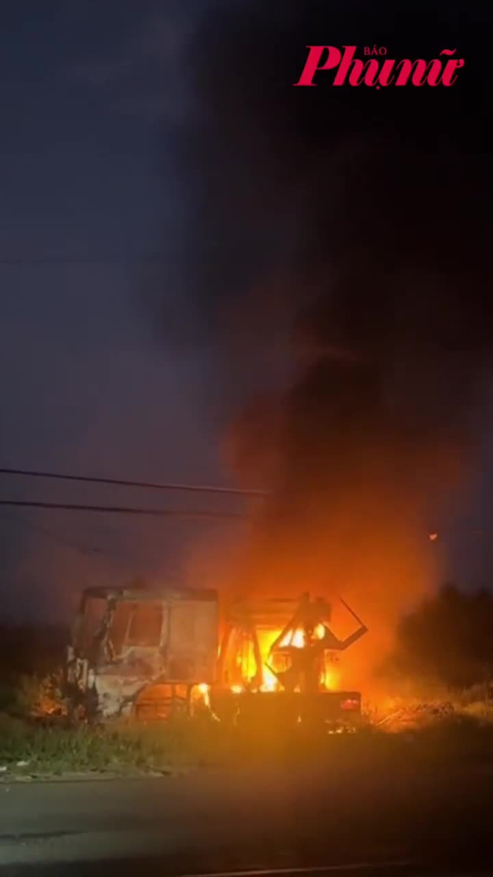 Điều tra, làm rõ vụ xe cứu hộ bị cháy rụi ở Lâm Đồng