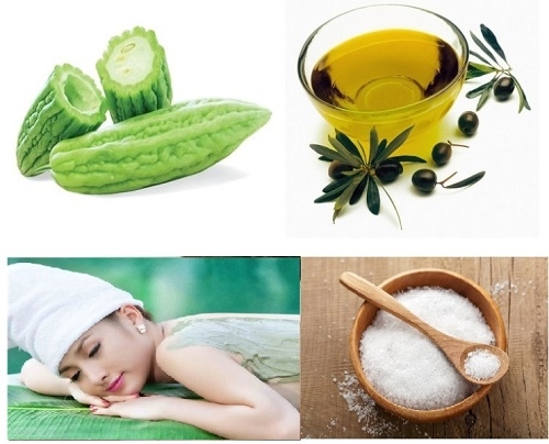 Trắng da, trị mụn với công thức dễ làm từ mướp đắng Trang da, tri mun voi cong thuc de lam tu muop dang