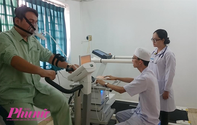 Lần đầu tiên ở Việt Nam, bệnh viện triển khai phòng tập phục hồi chức năng tim Lan dau tien o Viet Nam, benh vien trien khai phong tap phuc hoi chuc nang tim