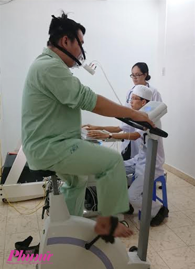 Lần đầu tiên ở Việt Nam, bệnh viện triển khai phòng tập phục hồi chức năng tim Lan dau tien o Viet Nam, benh vien trien khai phong tap phuc hoi chuc nang tim