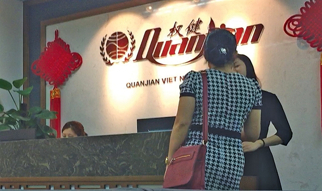 Công ty Trung Quốc đội lốt spa kinh doanh đa cấp Cong ty Trung Quoc doi lot spa kinh doanh da cap