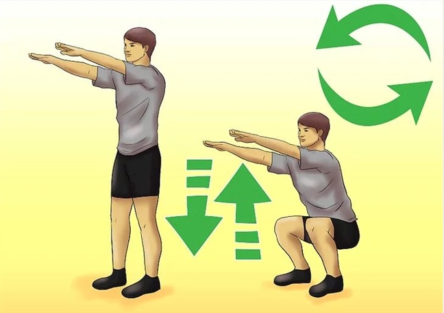 Squat đúng cách giảm mỏi hiệu quả dành cho nàng văn phòng Squat dung cach giam moi hieu qua danh cho nang van phong