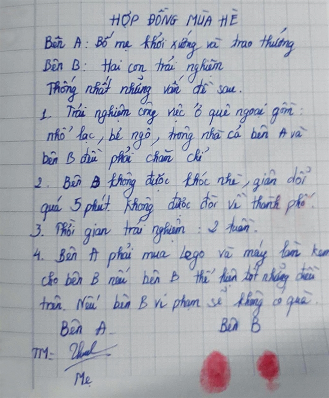 Con ký hợp đồng làm... nông dân Con ky hop dong lam... nong dan