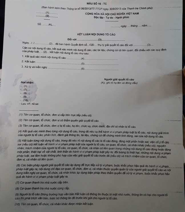 Trớ trêu khi đi tố cáo lại bị công khai danh tính trên loa xóm Tro treu khi di to cao lai bi cong khai danh tinh tren loa xom