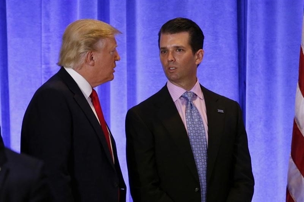 Hé lộ vai trò của 'cậu ấm' nhà Trump trong nghi án ‘thông đồng’ với Nga He lo vai tro cua 'cau am' nha Trump trong nghi an ‘thong dong’ voi Nga