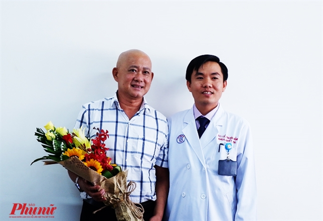 Ung thư đã 'lùi bước' khi người đàn ông được cứu sống nhờ kỹ thuật của người Nhật Ung thu da 'lui buoc' khi nguoi dan ong duoc cuu song nho ky thuat cua nguoi Nhat