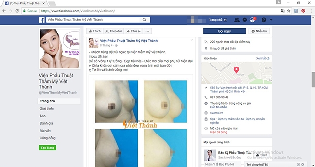 Thẩm mỹ viện Việt Thành nhiều sai phạm, tại sao Sở Y tế không phát hiện ra? Tham my vien Viet Thanh nhieu sai pham, tai sao So Y te khong phat hien ra?
