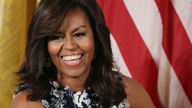 Michelle Obama - người chữa lành vết thương màu da Michelle Obama - nguoi chua lanh vet thuong mau da