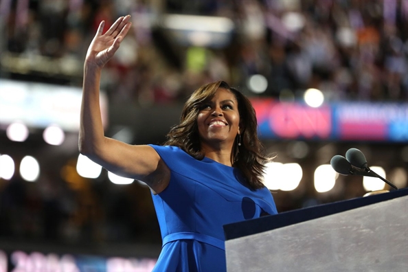 Michelle Obama - người chữa lành vết thương màu da Michelle Obama - nguoi chua lanh vet thuong mau da
