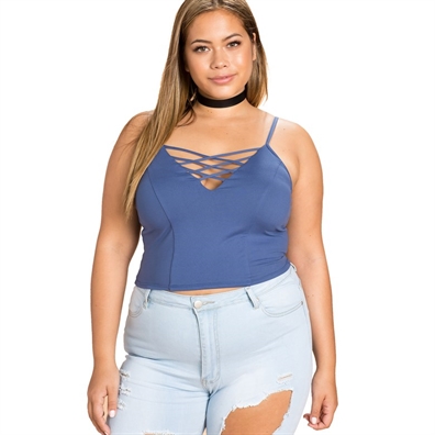 Những mẫu áo croptop giúp nàng béo trông thật gầy, luôn trẻ trung Nhung mau ao croptop giup nang beo trong that gay, luon tre trung
