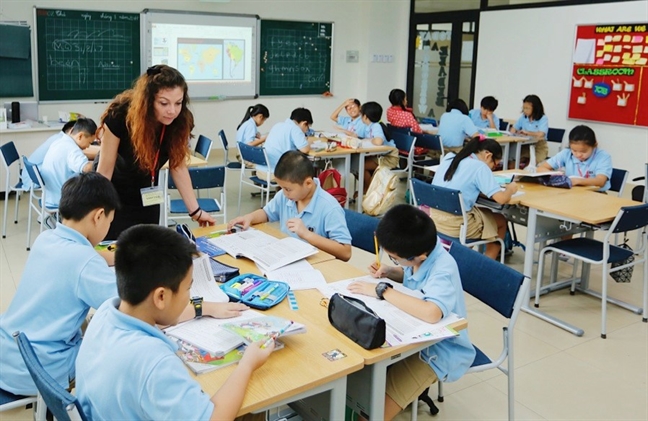 Ngắm ngôi trường đầu tiên của Vinschool tại TP.HCM trong ngày khai giảng Ngam ngoi truong dau tien cua Vinschool tai TP.HCM trong ngay khai giang