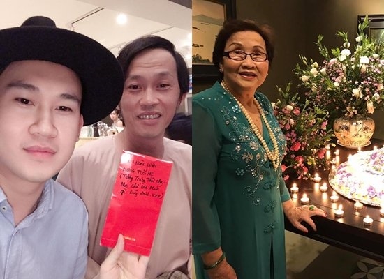 Cả nhà NSƯT Hoài Linh bật khóc trong tiệc sinh nhật mẹ Ca nha NSUT Hoai Linh bat khoc trong tiec sinh nhat me