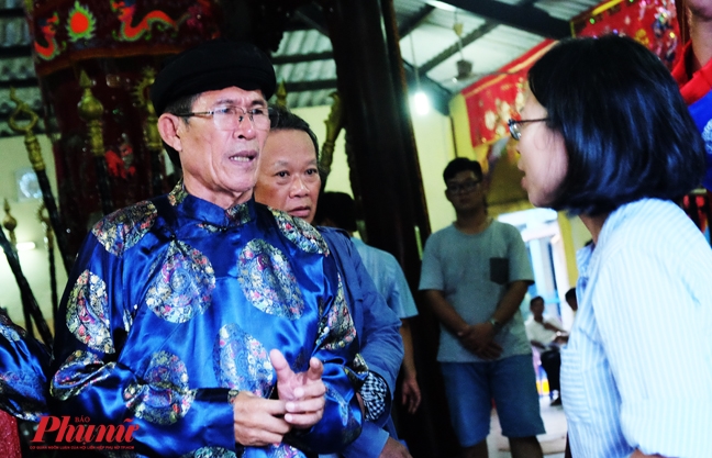 Lão ngư phủ lưu giữ nét truyền thống của lễ hội Nghinh Ông Cần Giờ Lao ngu phu luu giu net truyen thong cua le hoi Nghinh Ong Can Gio