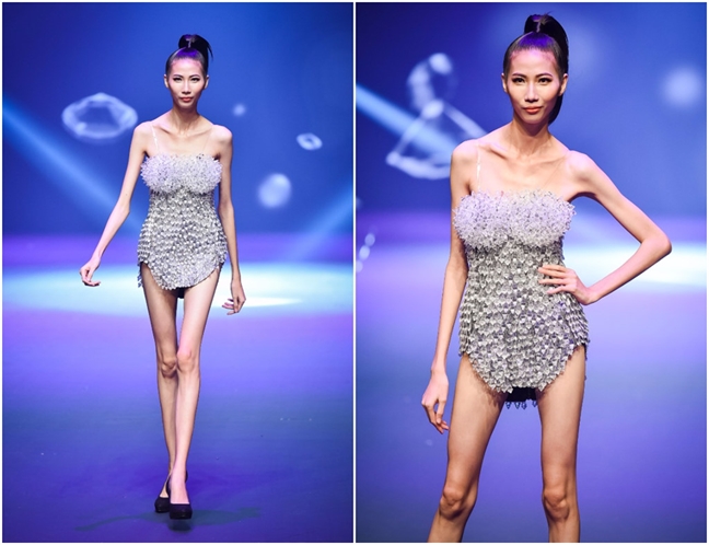 Tuần lễ thời trang Quốc tế Việt Nam Thu-Đông 2017: Vẫn 'mở cửa' cho những người mẫu 'siêu gầy' Tuan le thoi trang Quoc te Viet Nam Thu-Dong 2017: Van 'mo cua' cho nhung nguoi mau 'sieu gay'