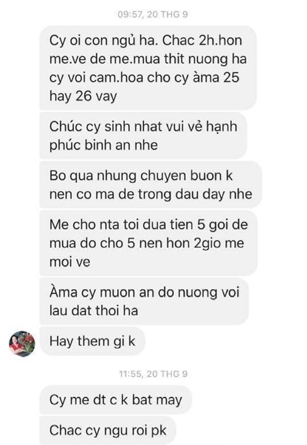 Có ai tin đây là những tin nhắn mà mẹ chồng gửi con dâu? Co ai tin day la nhung tin nhan ma me chong gui con dau?