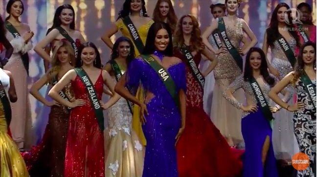 Hà Thu trượt top 8, vương miện 'Hoa hậu Trái đất 2017' thuộc về người đẹp Philippines Ha Thu truot top 8, vuong mien 'Hoa hau Trai dat 2017' thuoc ve nguoi dep Philippines