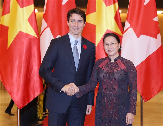 Việt Nam - Canada nhất trí xác lập quan hệ đối tác toàn diện Viet Nam - Canada nhat tri xac lap quan he doi tac toan dien