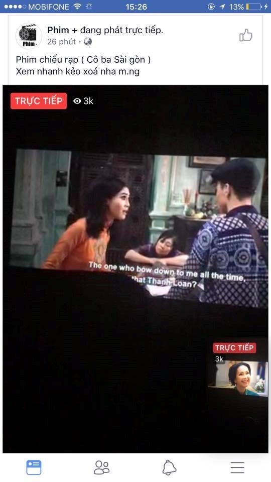 Ngô Thanh Vân quyết xử lý thật nặng người livestream trái phép phim 'Cô Ba Sài Gòn' Ngo Thanh Van quyet xu ly that nang nguoi livestream trai phep phim 'Co Ba Sai Gon'