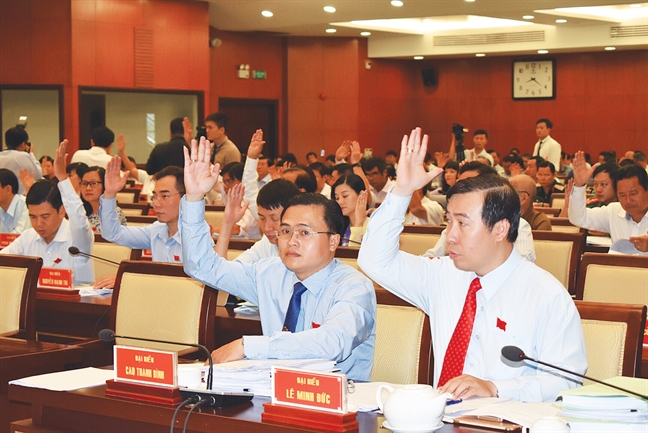 Bế mạc kỳ họp thứ 6 HĐND TP.HCM khóa IX: Tạo bước đột phá dựa vào cơ chế đặc thù Be mac ky hop thu 6 HDND TP.HCM khoa IX: Tao buoc dot pha dua vao co che dac thu