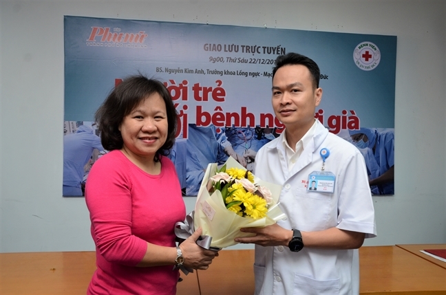 Giao lưu trực tuyến: Người trẻ với bệnh người già Giao luu truc tuyen: Nguoi tre voi benh nguoi gia