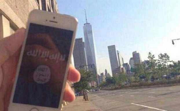 Người ủng hộ IS chụp ảnh 'selfie' ngay giữa lòng thành phố New York Nguoi ung ho IS chup anh 'selfie' ngay giua long thanh pho New York