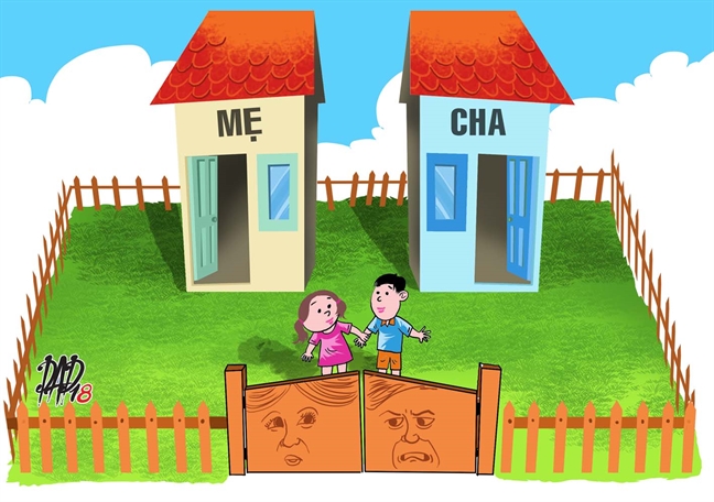 Ly hôn là hết vợ chồng, chứ con cái đâu có mất mẹ cha Ly hon la het vo chong, chu con cai dau co mat me cha