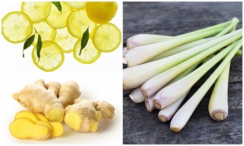 Quy trình tuần 3 lần xông hơi sả, chanh, gừng trị mụn, trắng da Quy trinh tuan 3 lan xong hoi sa, chanh, gung tri mun, trang da