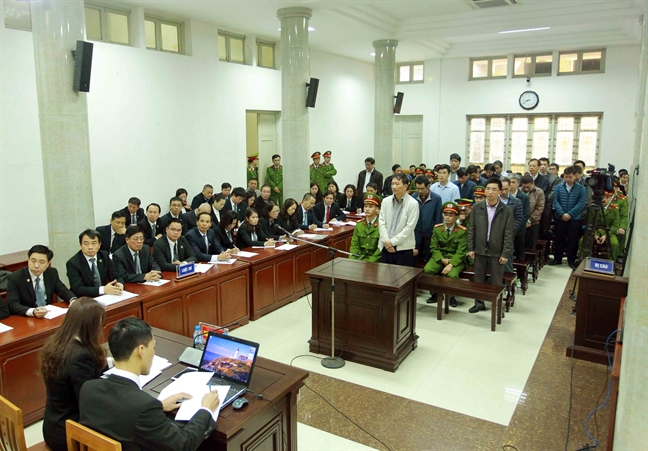 Phiên tòa xét xử Trịnh Xuân Thanh và đồng phạm: Mức án phạt nghiêm khắc đối với các bị cáo Phien toa xet xu Trinh Xuan Thanh va dong pham: Muc an phat nghiem khac doi voi cac bi cao