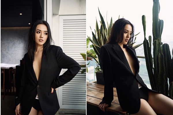 Sao Việt chuộng mốt suit không nội y gợi cảm vẫn cá tính Sao Viet chuong mot suit khong noi y goi cam van ca tinh