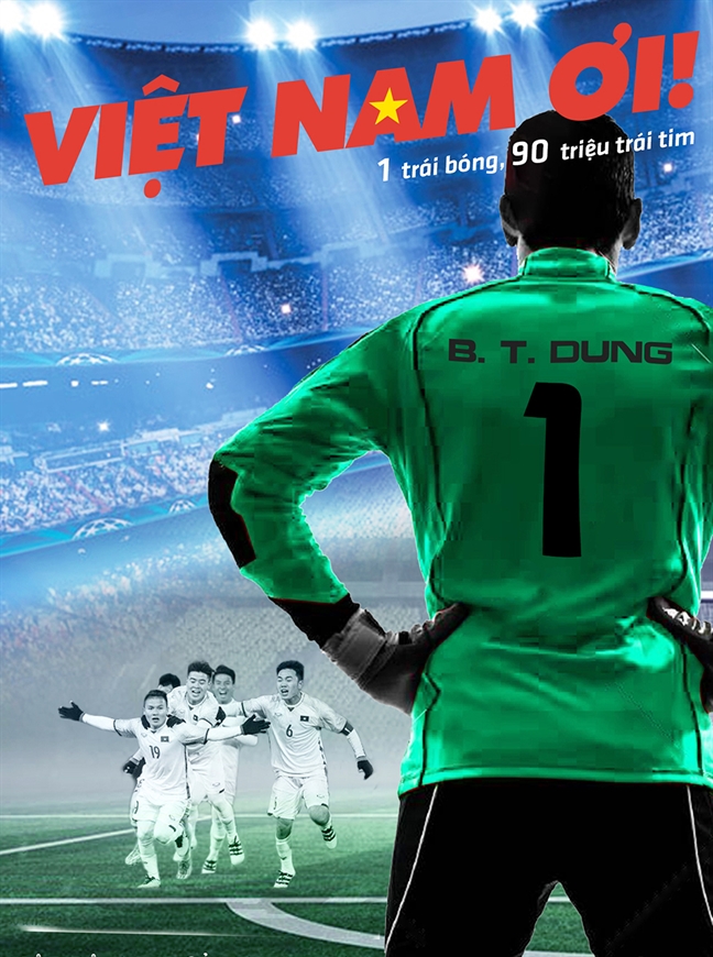 Thủ môn Bùi Tiến Dũng trở thành nhân vật chính trong phim điện ảnh Thu mon Bui Tien Dung tro thanh nhan vat chinh trong phim dien anh