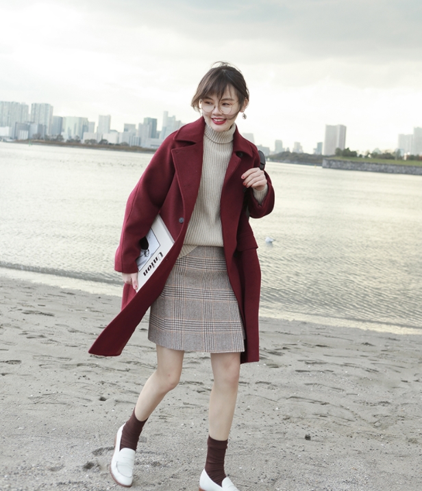 Cách kết hợp áo khoác dạ chất như fashionista Cach ket hop ao khoac da chat nhu fashionista