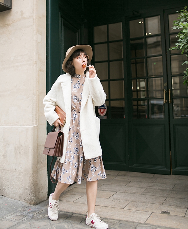 Cách kết hợp áo khoác dạ chất như fashionista Cach ket hop ao khoac da chat nhu fashionista