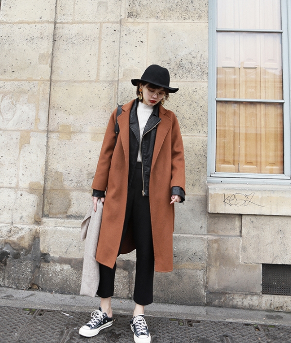 Cách kết hợp áo khoác dạ chất như fashionista Cach ket hop ao khoac da chat nhu fashionista