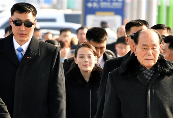 Em gái nhà lãnh đạo Triều Tiên Kim Jong Un đến Hàn Quốc Em gai nha lanh dao Trieu Tien Kim Jong Un den Han Quoc