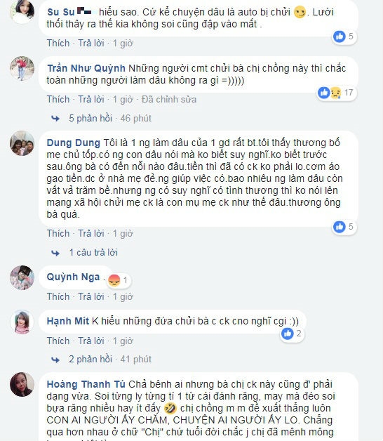 Chị chồng lên mạng 'bóc phốt' em dâu lười biếng, ích kỷ Chi chong len mang 'boc phot' em dau luoi bieng, ich ky